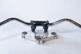Riser adapter for integrated top triple tree.